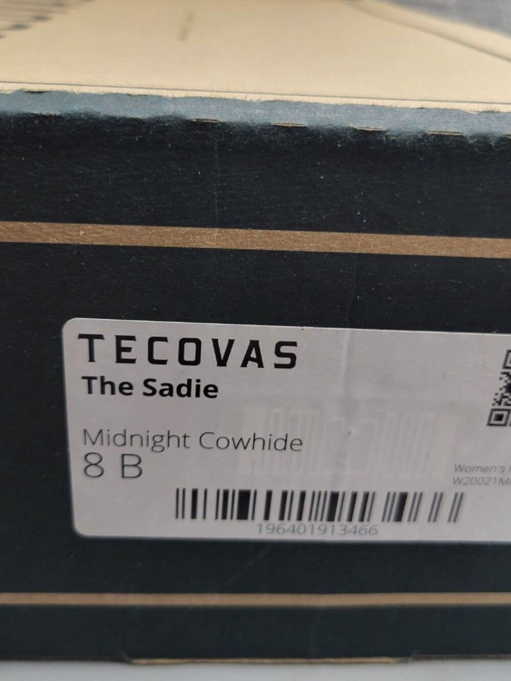 Tecovas the Sadie Women's Size US 8B Midnight Cowhide Cowgirl Boots - Picture 13 of 13